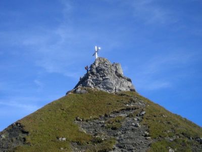 028-Das Kemptner Koepfle von der Kemptner Scharte